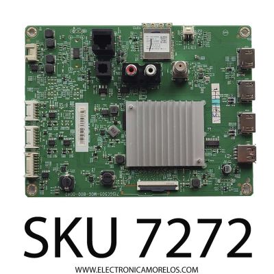 MAIN PARA TV VIZIO / NUMERO DE PARTE XMCB02K003 / 715GC505-M0G-B00-004D / (G)XMCB02K003020X/LQJKA4C / PANEL TPT550WR-QVN10.U REV:SB1G / DISPLAY T550QVN10.0 / MODELO M55Q6M-K01 LTCWL1KY	